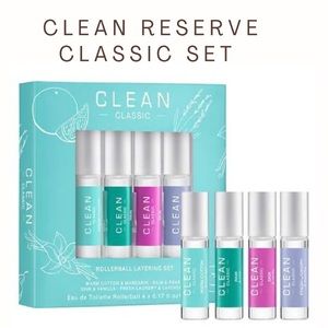NEW Clean Classic Rollerball Layering Set